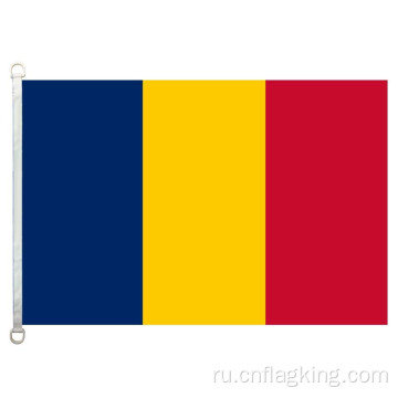 90 * 150 см Государственный флаг Республики Чад 100% полиэстер